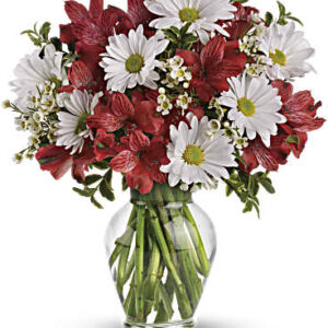 Dancing In Daisies Bouquet | Mixed Bouquets | Same Day Flower Delivery | White | Teleflora