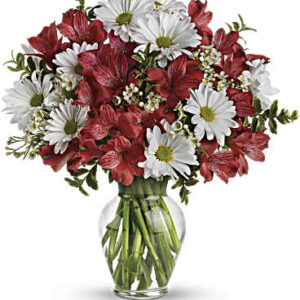 Dancing In Daisies Bouquet | Mixed Bouquets | Same Day Flower Delivery | White | Teleflora