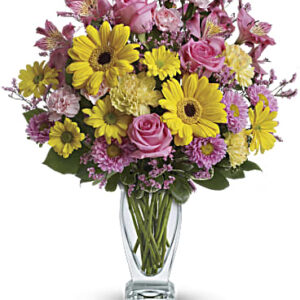 Dazzling Day Bouquet | Mixed Bouquets | Same Day Flower Delivery | Multi-Colored | Teleflora