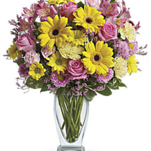 Dazzling Day Bouquet | Mixed Bouquets | Same Day Flower Delivery | Multi-Colored | Teleflora
