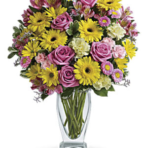 Dazzling Day Bouquet | Mixed Bouquets | Same Day Flower Delivery | Multi-Colored | Teleflora