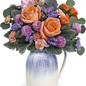 Delightful Petals Bouquet | Mixed Bouquets | Same Day Flower Delivery | Multi-Colored | Teleflora
