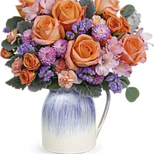 Delightful Petals Bouquet | Mixed Bouquets | Same Day Flower Delivery | Multi-Colored | Teleflora