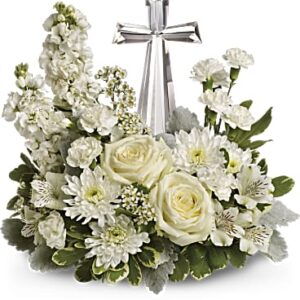 Divine Peace Bouquet | Mixed Bouquets | Same Day Flower Delivery | White | Teleflora