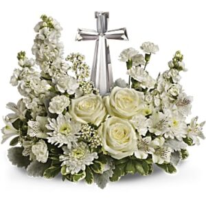 Divine Peace Bouquet | Mixed Bouquets | Same Day Flower Delivery | White | Teleflora