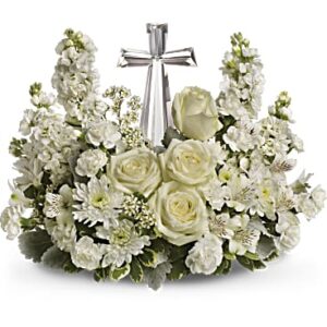 Divine Peace Bouquet | Mixed Bouquets | Same Day Flower Delivery | White | Teleflora