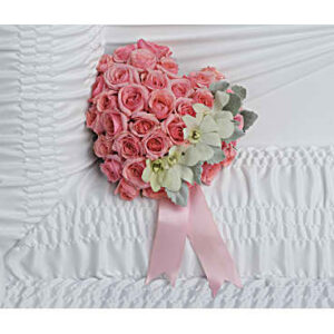 Divine Serenity Casket Insert | Mixed Bouquets | Same Day Flower Delivery | Multi-Colored | Teleflora
