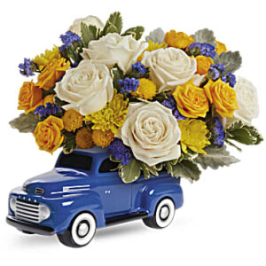 Dreaming Of Ford Bouquet | Roses | Same Day Flower Delivery | Multi-Colored | Teleflora