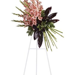 Elegant Tribute Spray | Mixed Bouquets | Same Day Flower Delivery | Pink | Teleflora