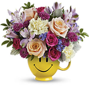 Embrace Happiness Bouquet | Mixed Bouquets | Same Day Flower Delivery | Multi-Colored | Teleflora