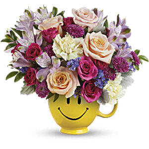 Embrace Happiness Bouquet | Mixed Bouquets | Same Day Flower Delivery | Multi-Colored | Teleflora