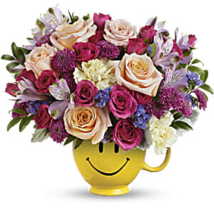 Embrace Happiness Bouquet | Mixed Bouquets | Same Day Flower Delivery | Multi-Colored | Teleflora