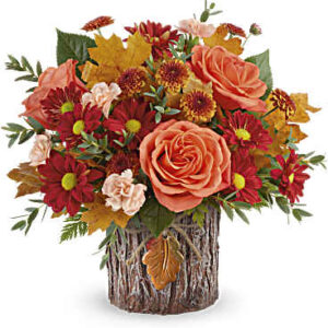 Enchanted Forest Bouquet | Mixed Bouquets | Same Day Flower Delivery | Orange | Teleflora