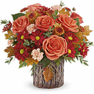 Enchanted Forest Bouquet | Mixed Bouquets | Same Day Flower Delivery | Orange | Teleflora