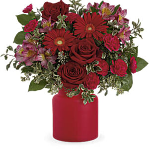 Enchanted Red Bouquet | Mixed Bouquets | Same Day Flower Delivery | Teleflora