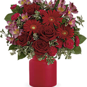 Enchanted Red Bouquet | Mixed Bouquets | Same Day Flower Delivery | Teleflora