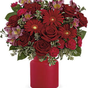Enchanted Red Bouquet | Mixed Bouquets | Same Day Flower Delivery | Teleflora
