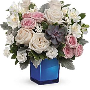 Enchanting Blue Bouquet | Mixed Bouquets | Same Day Flower Delivery | Teleflora