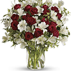 Endless Romance Bouquet | Mixed Bouquets | Same Day Flower Delivery | White | Teleflora