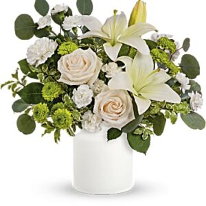 Eternally Elegant Bouquet | Mixed Bouquets | Same Day Flower Delivery | White | Teleflora