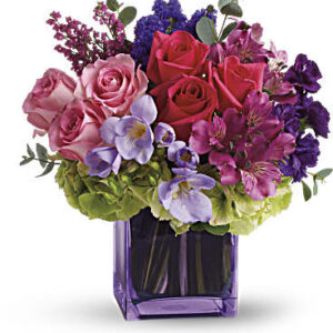 Exquisite Beauty | Mixed Bouquets | Same Day Flower Delivery | Pink | Teleflora