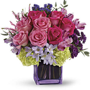 Exquisite Beauty | Mixed Bouquets | Same Day Flower Delivery | Pink | Teleflora