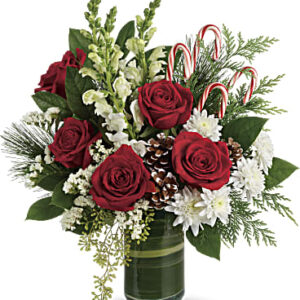 Festive Pines Bouquet | Mixed Bouquets | Same Day Flower Delivery | White | Teleflora
