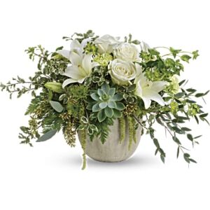 Flourishing Beauty Bouquet | Mixed Bouquets | Same Day Flower Delivery | White | Teleflora