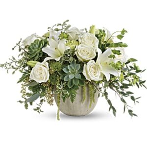 Flourishing Beauty Bouquet | Mixed Bouquets | Same Day Flower Delivery | White | Teleflora