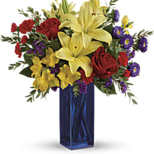 Flying Colors Bouquet | Mixed Bouquets | Same Day Flower Delivery | Multi-Colored | Teleflora