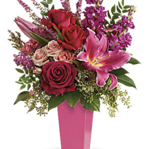 Forever Fuchsia Bouquet | Mixed Bouquets | Same Day Flower Delivery | Pink | Teleflora