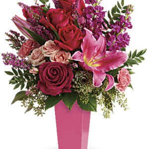 Forever Fuchsia Bouquet | Mixed Bouquets | Same Day Flower Delivery | Pink | Teleflora