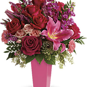 Forever Fuchsia Bouquet | Mixed Bouquets | Same Day Flower Delivery | Pink | Teleflora