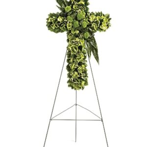 Garden Cross | Hydrangeas | Same Day Flower Delivery | Green | Teleflora