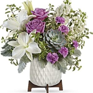 Garden Oasis Bouquet | Mixed Bouquets | Same Day Flower Delivery | White | Teleflora