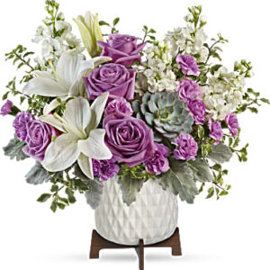 Garden Oasis Bouquet | Mixed Bouquets | Same Day Flower Delivery | White | Teleflora
