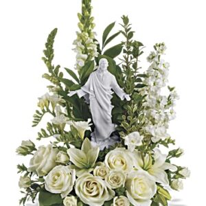 Garden Of Serenity Bouquet | Mixed Bouquets | Same Day Flower Delivery | White | Teleflora