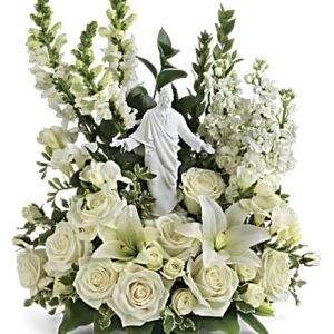Garden Of Serenity Bouquet | Mixed Bouquets | Same Day Flower Delivery | White | Teleflora