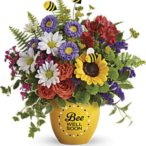 Garden Of Wellness Bouquet | Mixed Bouquets | Same Day Flower Delivery | Multi-Colored | Teleflora