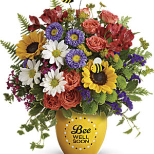 Garden Of Wellness Bouquet | Mixed Bouquets | Same Day Flower Delivery | Multi-Colored | Teleflora