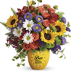 Garden Of Wellness Bouquet | Mixed Bouquets | Same Day Flower Delivery | Multi-Colored | Teleflora