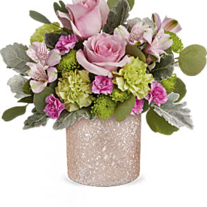 Glamour And Glitter Bouquet | Mixed Bouquets | Same Day Flower Delivery | Pink | Teleflora