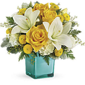 Golden Laughter Bouquet | Mixed Bouquets | Same Day Flower Delivery | Yellow | Teleflora