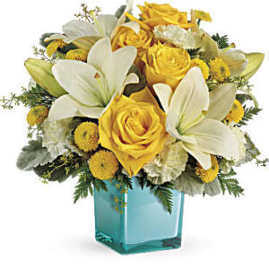Golden Laughter Bouquet | Mixed Bouquets | Same Day Flower Delivery | Yellow | Teleflora