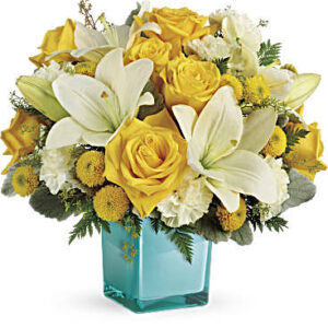 Golden Laughter Bouquet | Mixed Bouquets | Same Day Flower Delivery | Yellow | Teleflora