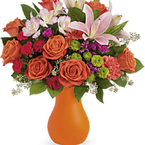Happy Go Citrus Bouquet | Mixed Bouquets | Same Day Flower Delivery | Multi-Colored | Teleflora