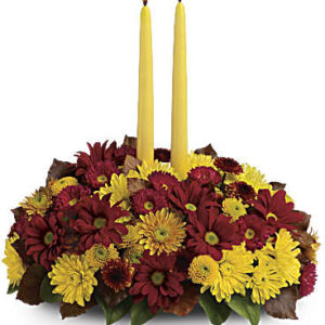 Harvest Happiness Centerpiece | Asters | Same Day Flower Delivery | Multi-Colored | Teleflora