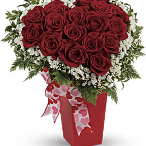 Heart And Soul Bouquet | Roses | Same Day Flower Delivery | White | Teleflora