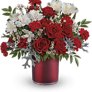 Heart Of Diamonds Bouquet | Mixed Bouquets | Same Day Flower Delivery | White | Teleflora
