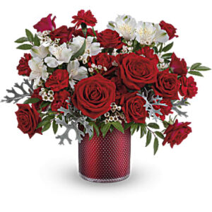 Heart Of Diamonds Bouquet | Mixed Bouquets | Same Day Flower Delivery | White | Teleflora